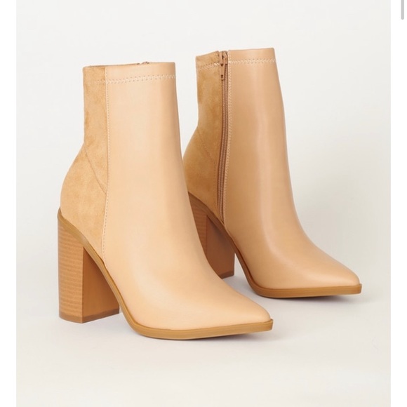 Lulus Shoes - Lulus Nude Boots